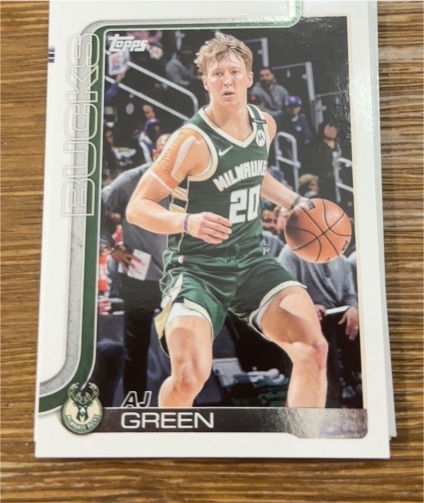 2025-26 Topps #57 AJ Green — front