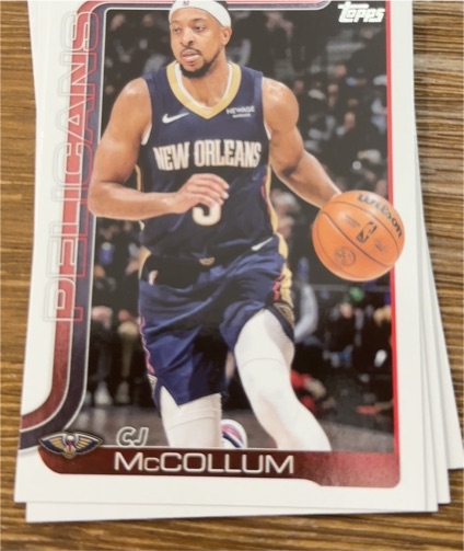 2025-26 Topps #193 CJ McCollum — front