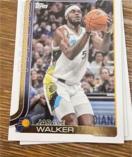2025-26 Topps #50 Jarace Walker — front