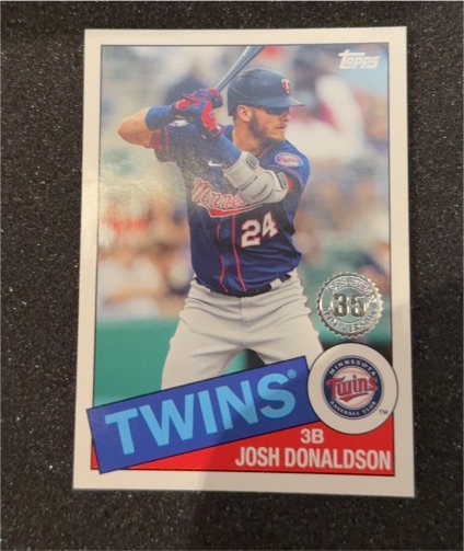 2020 Topps Update 35th Anniversary #85TB-2 Josh Donaldson — front