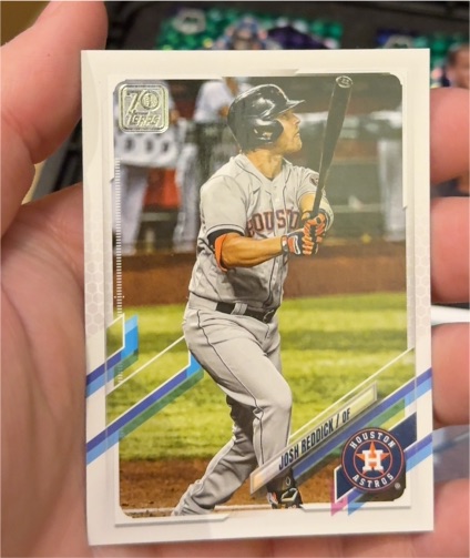 2021 Topps #289 Josh Reddick — front