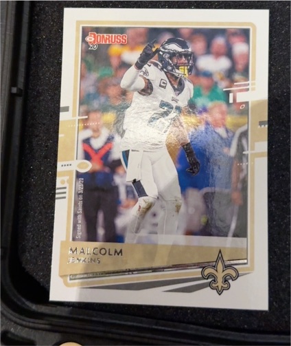 2020 Donruss #206 Malcolm Jenkins — front