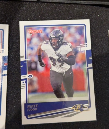 2020 Donruss #39 Matt Judon — front