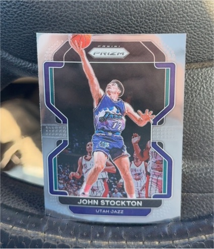 2021-22 Panini Prizm #267 John Stockton — front