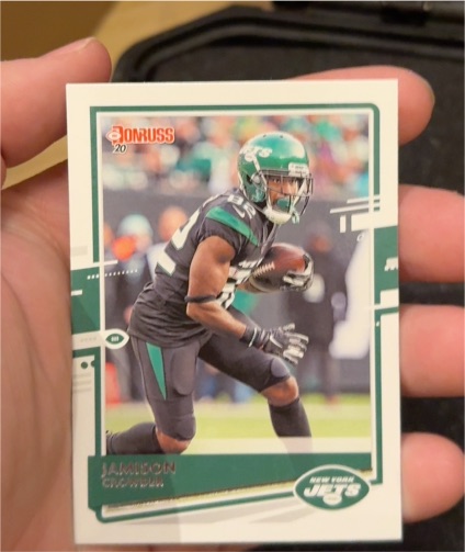 2020 Donruss #194 Jamison Crowder — front