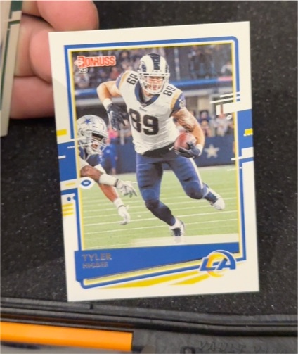 2020 Donruss #89 Tyler Higbee — front