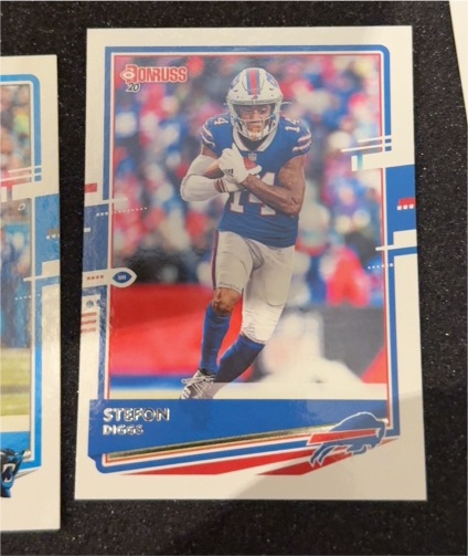 2020 Donruss #46 Stefon Diggs — front