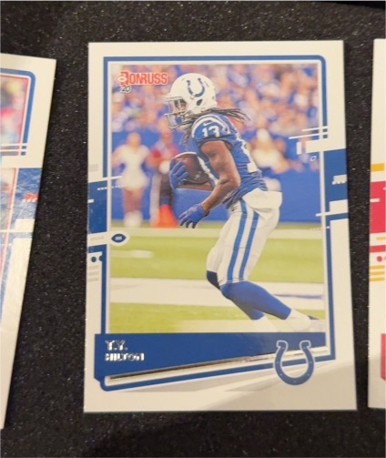 2020 Donruss #121 T.Y. Hilton — front