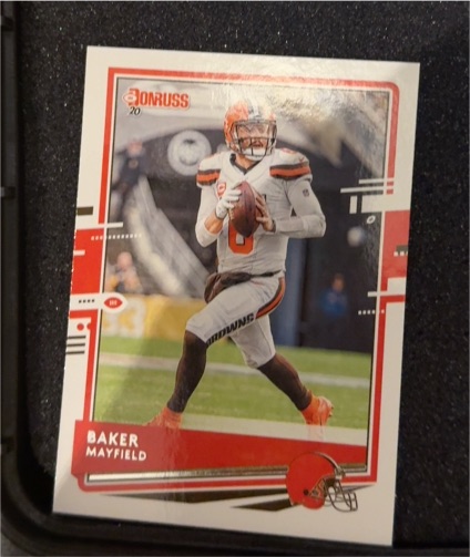 2020 Donruss #71 Baker Mayfield — front