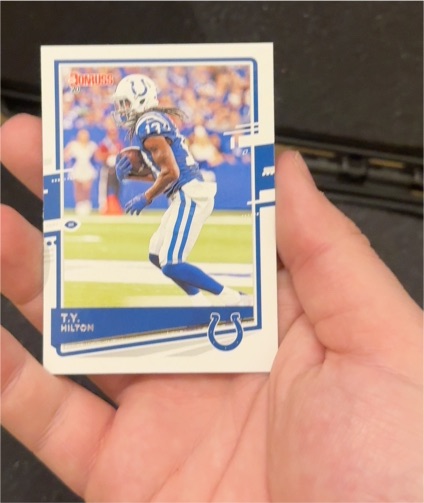 2020 Donruss #121 T.Y. Hilton — front