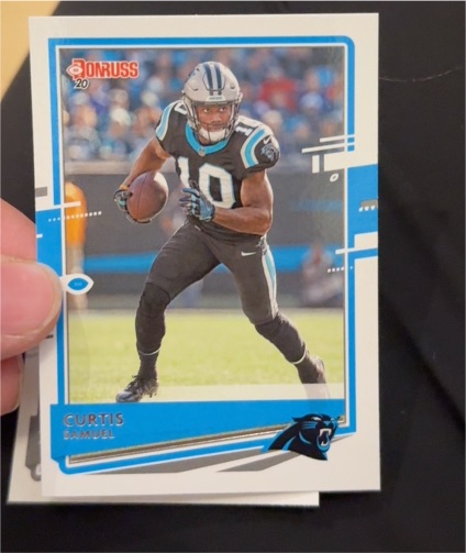 2020 Donruss #54 Curtis Samuel — front