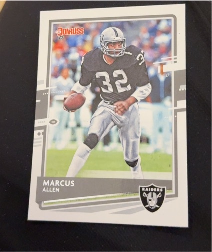 2020 Donruss #204 Marcus Allen — front
