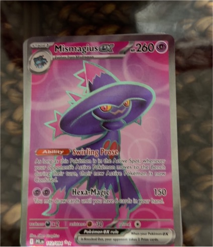 Mismagius ex 112/094 Me02: Phantasmal Flames — front