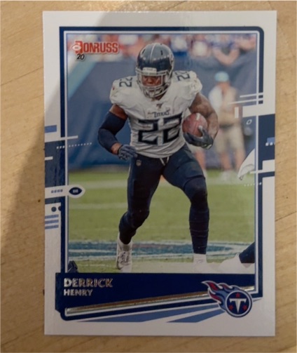 2020 Donruss #245 Derrick Henry — front