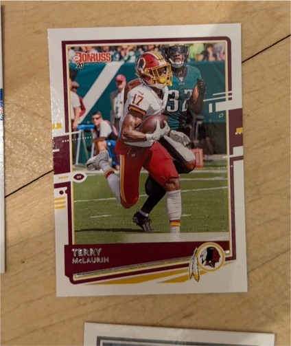 2020 Panini Donruss #241 Terry McLaurin — front