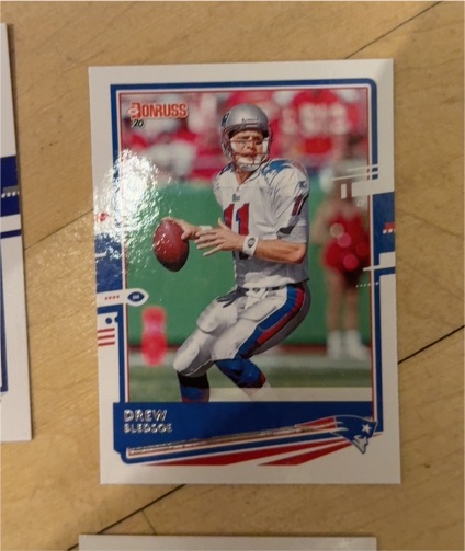 2020 Donruss #174 Drew Bledsoe — front