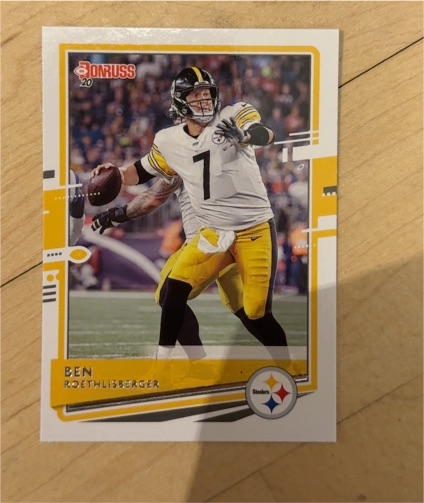 2020 Donruss #213 Ben Roethlisberger — front