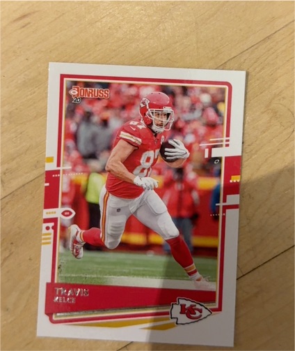 2020 Panini Donruss #3 Travis Kelce — front