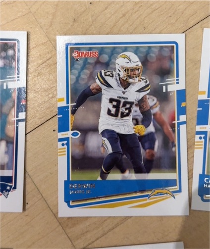2020 Donruss #138 Derwin James Jr. — front