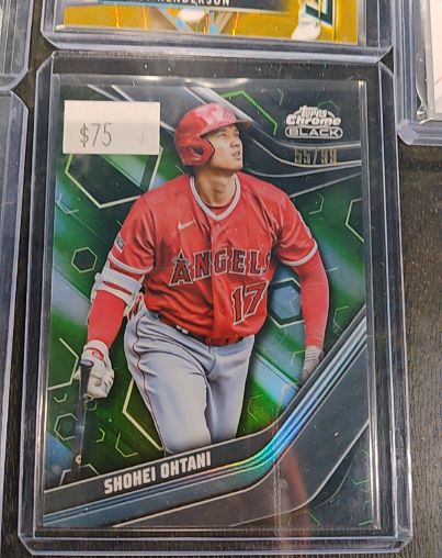 2023 Topps Chrome Black #2 Shohei Ohtani — front