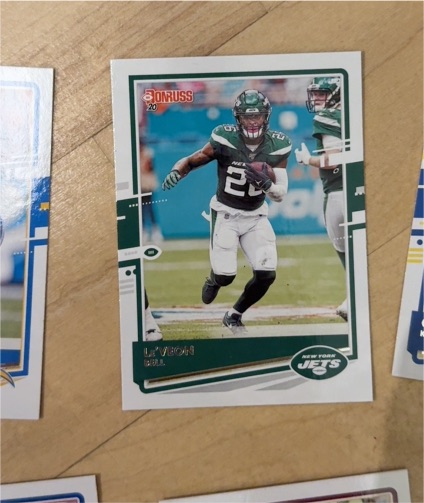 2020 Donruss #192 La'Mical Perine — front