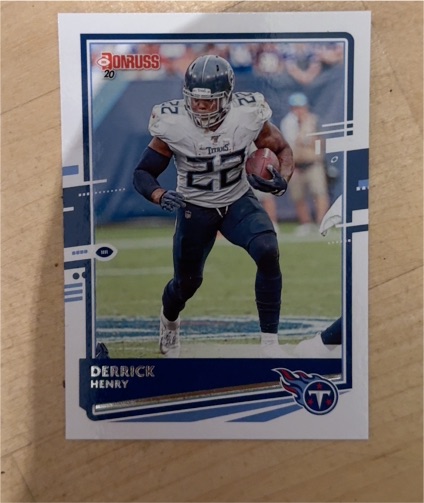 2020 Donruss #245 Derrick Henry — front
