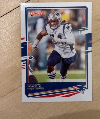 2020 Donruss #171 Dont'a Hightower New England Patriots — front