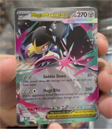 Mega Evolution #094/132 Mega Mawile ex — front