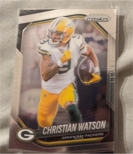 2025 Panini Prizm #153 Christian Watson — front