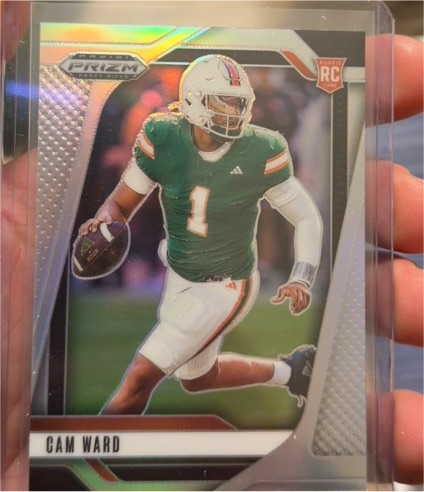 2025 Panini Prizm Draft Picks #57 Cam Ward — front