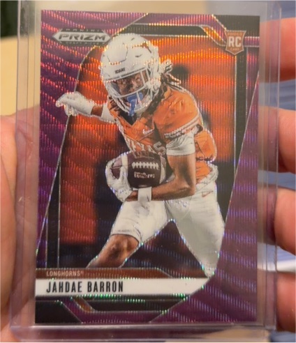 2025 Panini Prizm Draft Picks #124 Jahdae Barron — front