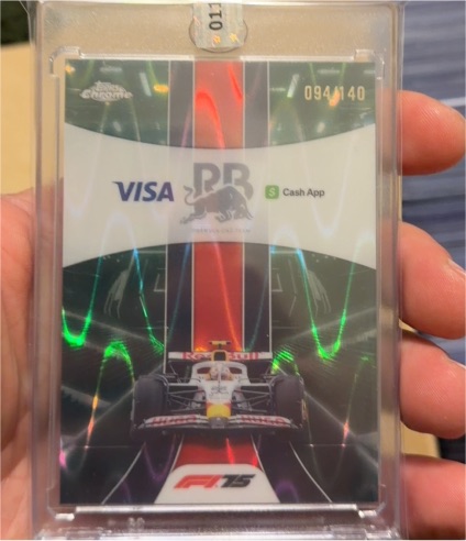2025 Topps Chrome Formula 1 #179 Visa Cash App Racing Bulls — front