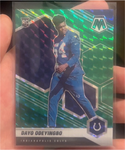 2021 Panini Mosaic #357 Dayo Odeyingbo — front