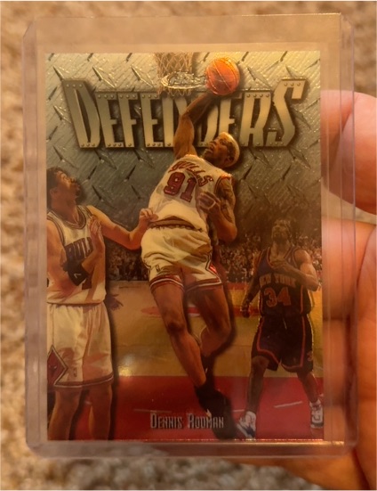 1997-98 Topps Finest #275 Dennis Rodman — front
