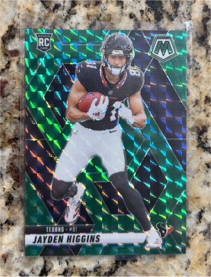 2025 Panini Mosaic #346 Jayden Higgins — front