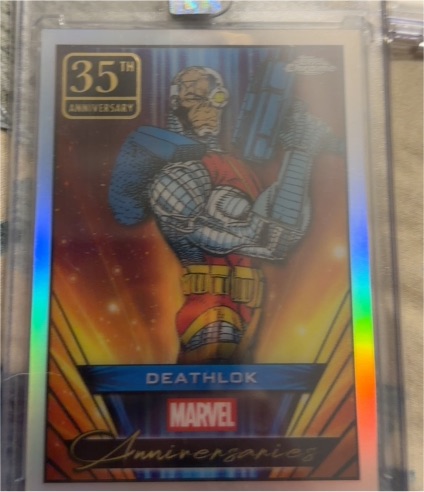 2025 Topps Chrome Marvel 35th Anniversary #MA-24 Deathlok — front