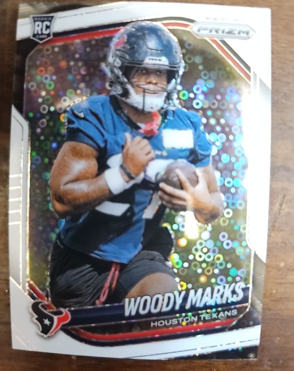 2025 Panini Prizm #395 Woody Marks — front