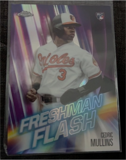 2019 Topps Chrome #FF-6 Cedric Mullins Freshman Flash — front