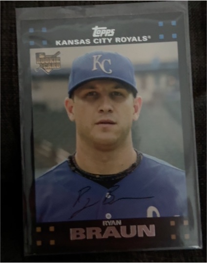 2007 Topps #262 Ryan Braun — front