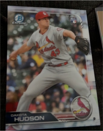 2019 Bowman Chrome #24 Dakota Hudson — front