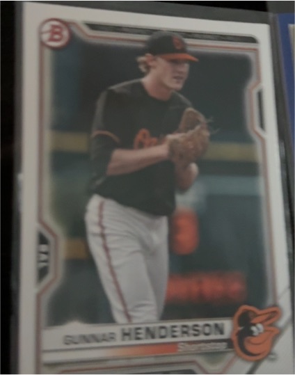 2021 Bowman Prospects #BP-49 Gunnar Henderson — front