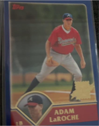 2003 Topps #294 Adam LaRoche — front