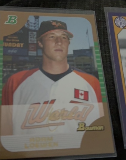 2005 Bowman Draft #BDP124 Adam Loewen — front