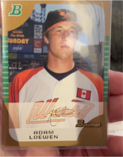 2005 Bowman Draft #BDP124 Adam Loewen — front