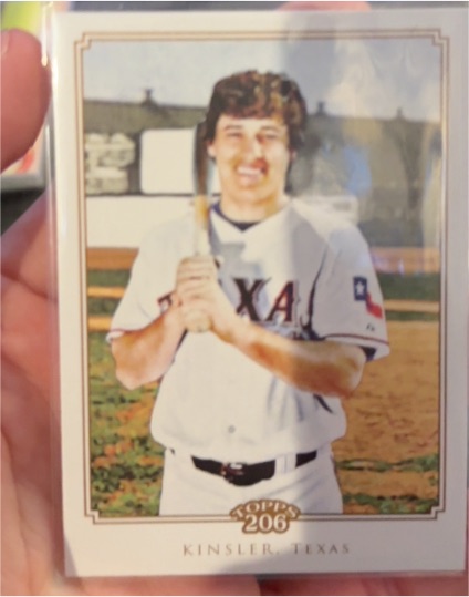 2010 Topps 206 #140 Ian Kinsler — front