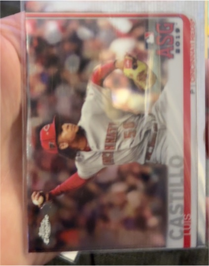 2019 Topps Update #US126 Luis Castillo — front