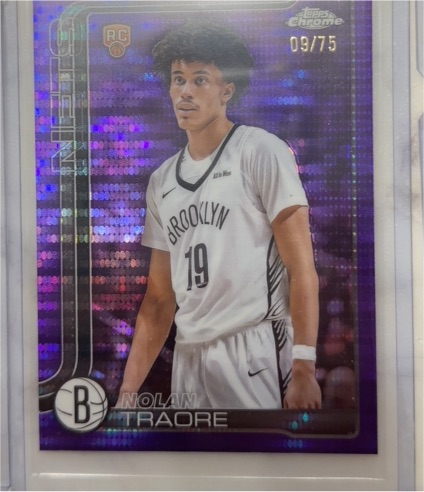 2025-26 Topps Chrome #269 Nolan Traore — front