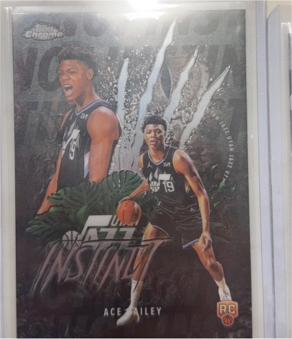 2025-26 Topps Chrome #INS-15 Ace Bailey Instinct — front