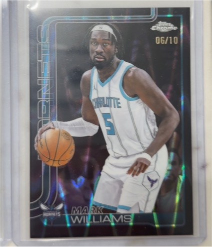 2025-26 Topps Chrome #34 Mark Williams — front