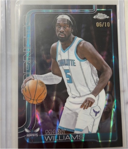 2025-26 Topps Chrome #06 Mark Williams — front